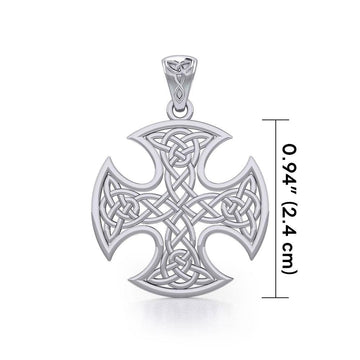 Celtic Cross Still Center Pendant TPD986 - Jewelry
